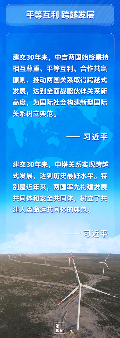 第一報道 | 建交三十年，習主席這樣評價與中亞五國關系