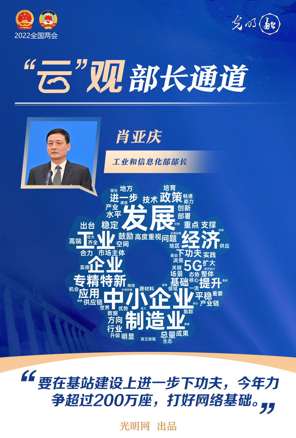 【“云”觀部長(zhǎng)通道】一組詞云海報(bào)，帶你聆聽三位部長(zhǎng)今年工作規(guī)劃