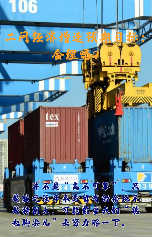 【專家學者看兩會】三問預期目標5.5%：積極、合理、加把勁
