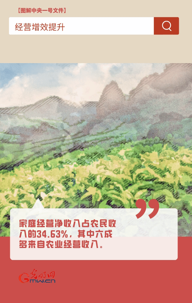 【圖解中央一號文件】“動”漫海報丨今年如何讓農(nóng)民的“錢袋子”鼓起來？