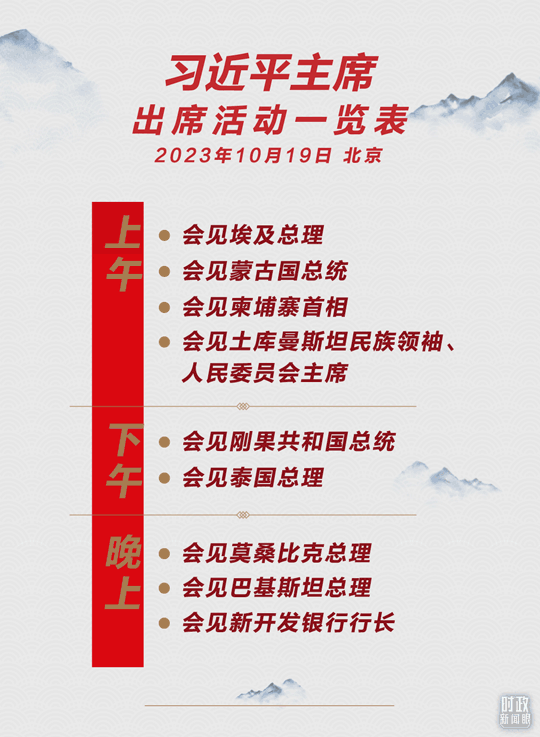 時(shí)政新聞眼丨高峰論壇圓滿成功，習(xí)近平密集會(huì)見(jiàn)傳遞清晰信號(hào)