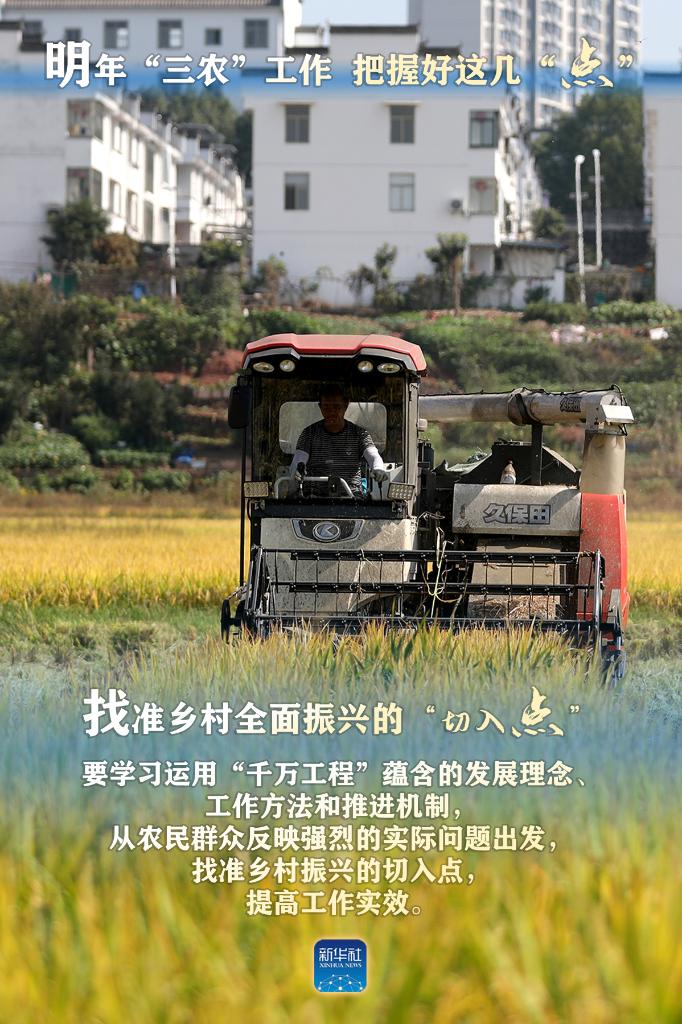 明年“三農(nóng)”工作，這幾個(gè)“點(diǎn)”要把握好