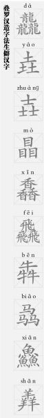 龍行龘龘，龘從何來？有什么字面背后的意義？