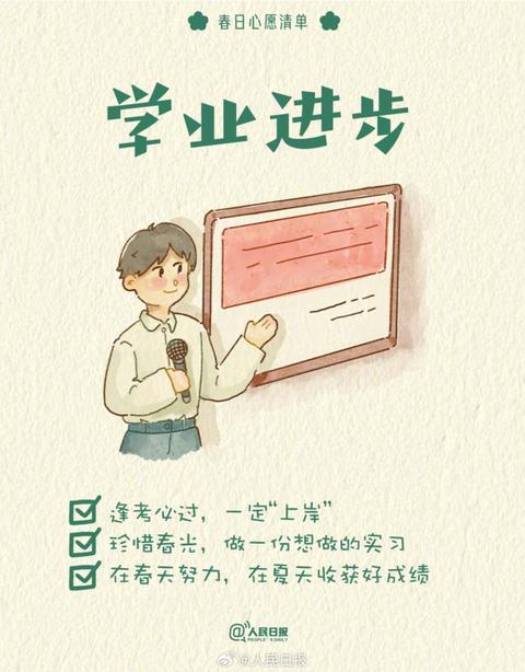 收藏打卡！領(lǐng)取你的手賬風春日心愿清單