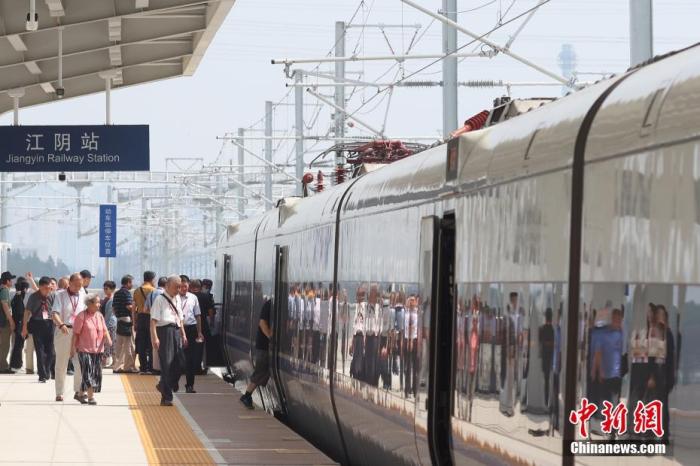 資料圖：高鐵列車。<a target='_blank' href='/'><p  align=