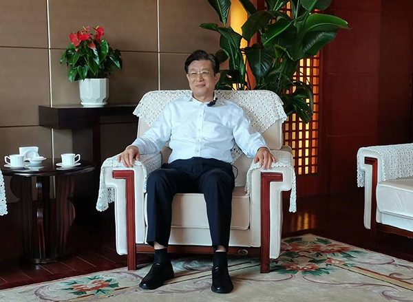 中國人民對外友好協(xié)會副會長李希奎。中國人民對外友好協(xié)會供圖