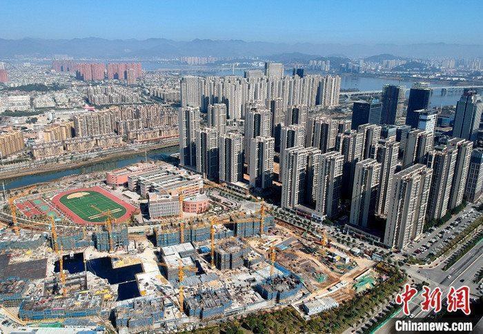 資料圖：航拍一處新建住宅。 <a target='_blank' href='/'><p  align=