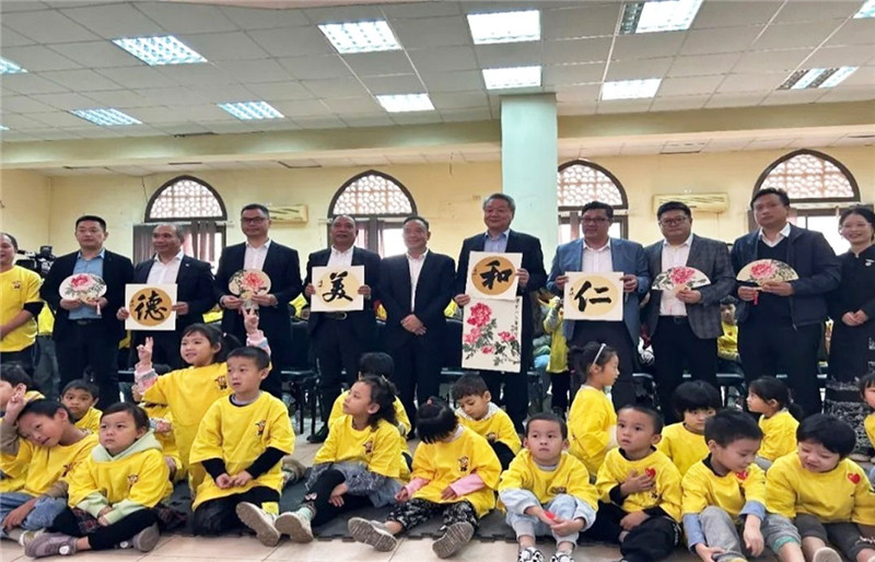 圖為2023“中華文化大樂(lè)園—埃及開(kāi)羅營(yíng)”閉幕式活動(dòng)現(xiàn)場(chǎng)。主辦方供圖
