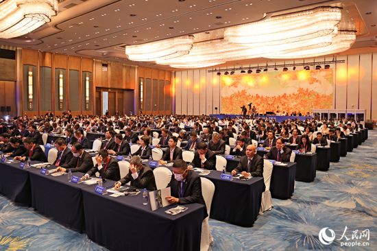 與會嘉賓濟濟一堂。人民網記者 陳博攝
