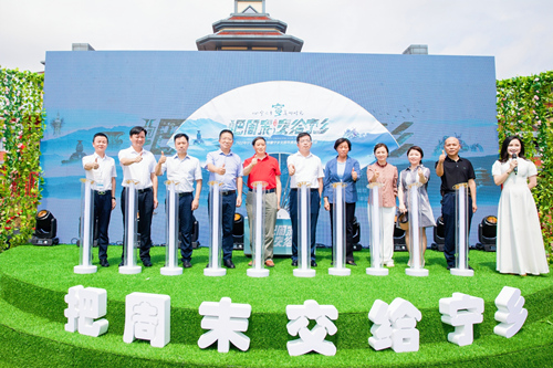 2022年寧鄉(xiāng)文化旅游節(jié)暨寧鄉(xiāng)文旅品牌營銷發(fā)布會現(xiàn)場。受訪單位供圖