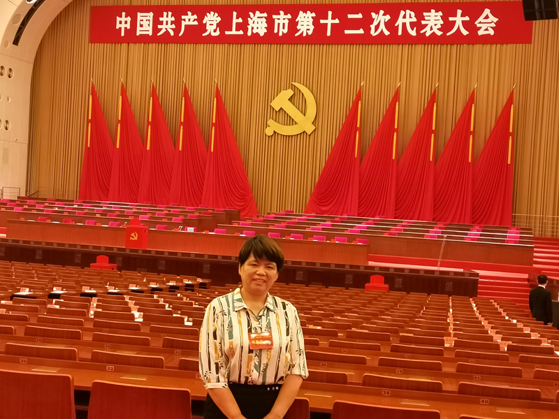 黨代表施鳳。受訪者供圖