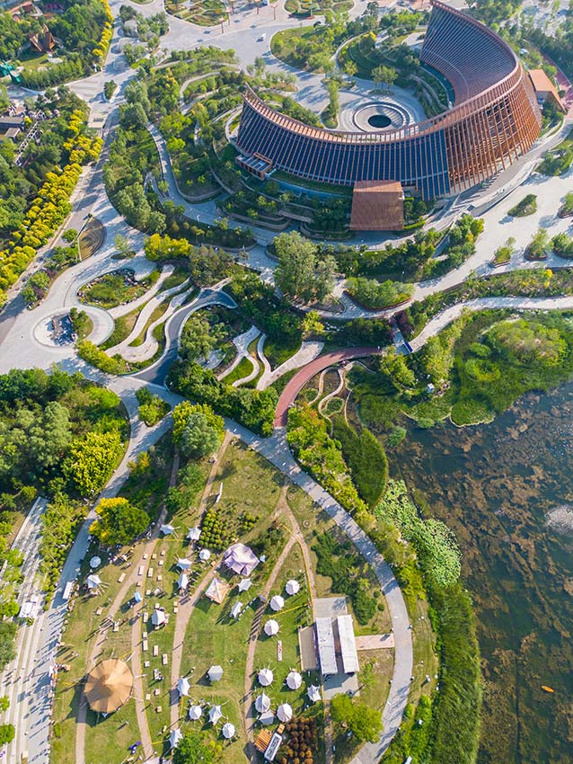 北京世園公園露營文化節(jié)開幕。張立峰攝