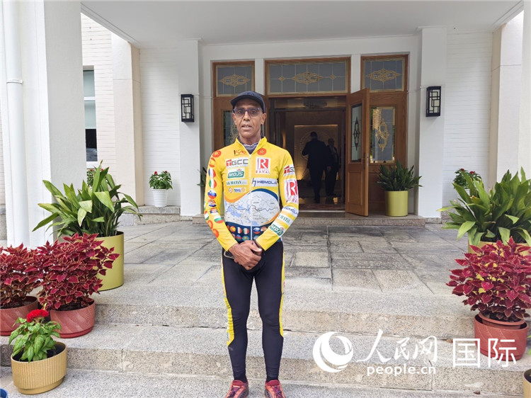 9月6日，卡里姆·穆斯塔在摩洛哥駐華大使官邸。人民網(wǎng)記者 王晶攝