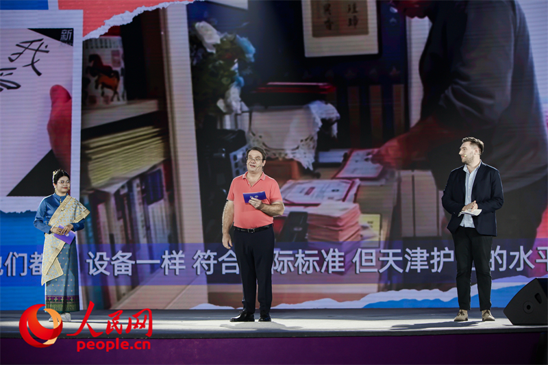 從左至右分別為馬星彤、皮安睿、柯明可。人民網(wǎng)記者 于凱攝