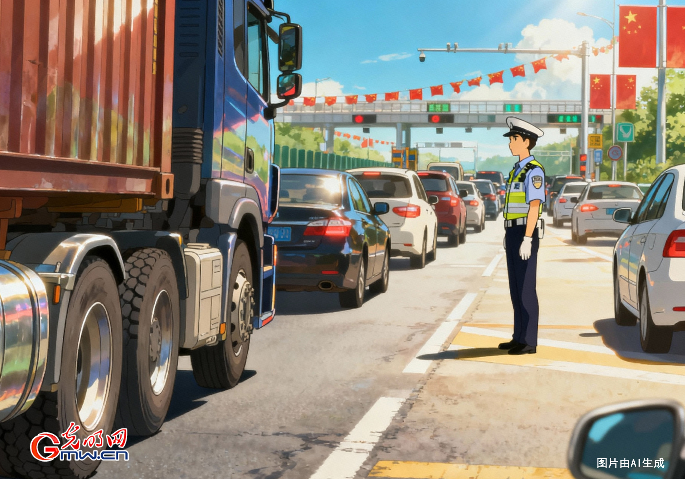 【光明漫評(píng)】國(guó)慶煙火氣,離不開(kāi)勞動(dòng)者的守護(hù)