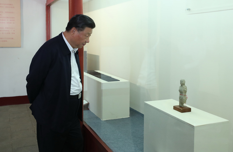2021年5月12日，習(xí)近平總書記在南陽市考察東漢醫(yī)學(xué)家張仲景的墓祠紀(jì)念地醫(yī)圣祠。