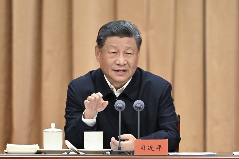 2024年10月29日，習(xí)近平在省部級主要領(lǐng)導(dǎo)干部學(xué)習(xí)貫徹黨的二十屆三中全會精神專題研討班開班式上發(fā)表重要講話。