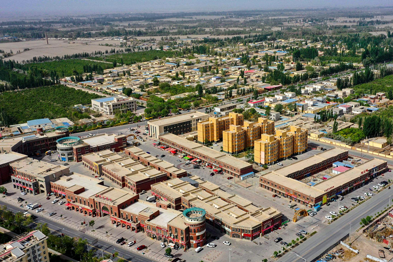 達(dá)西村新貌。