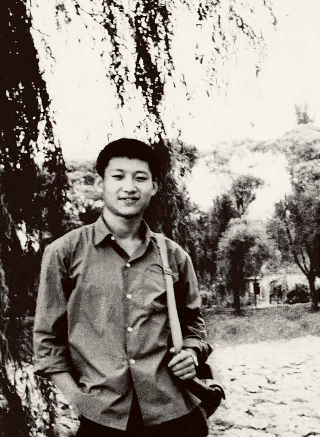 1972年時的習近平。