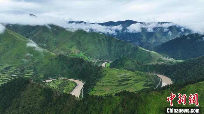 資料圖為果洛州境內(nèi)瑪可河國(guó)家森林公園?！●R銘言 攝