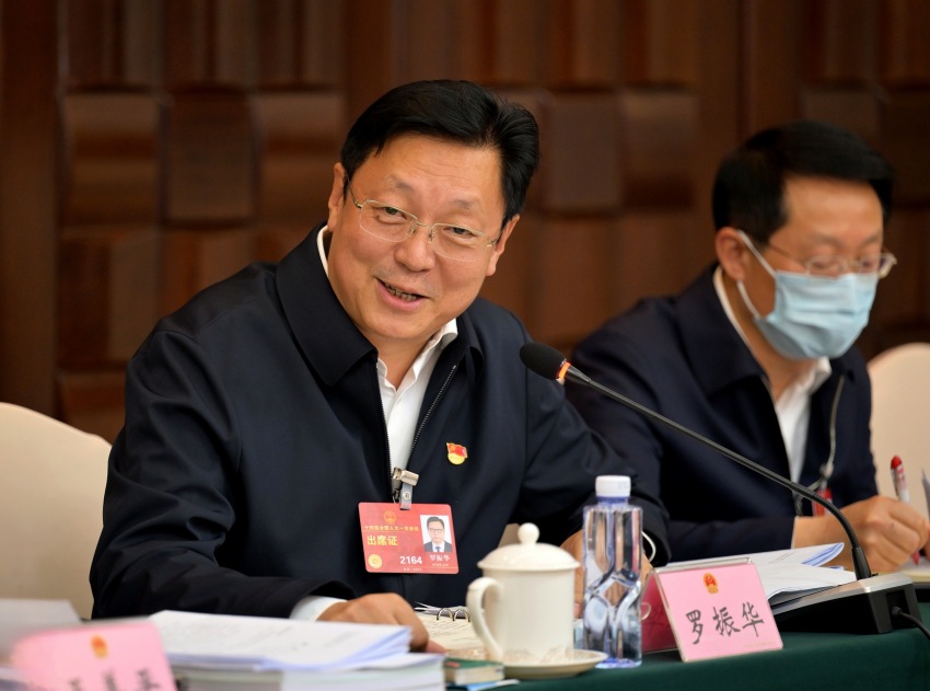 全國(guó)人大代表羅振華。