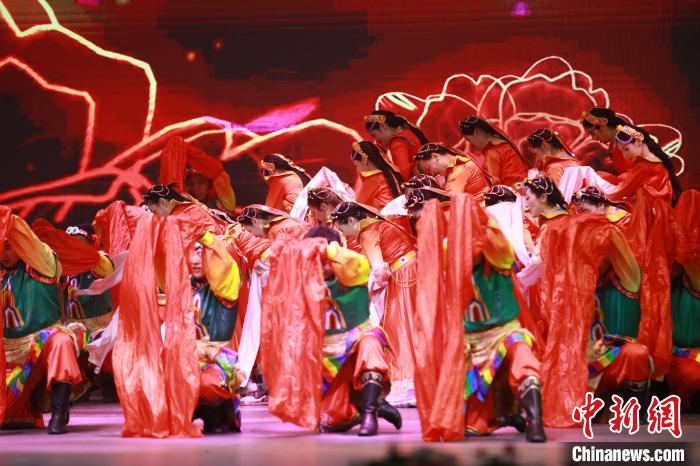 圖為農(nóng)行西藏分行演出現(xiàn)場?！∞r(nóng)行西藏分行 供圖