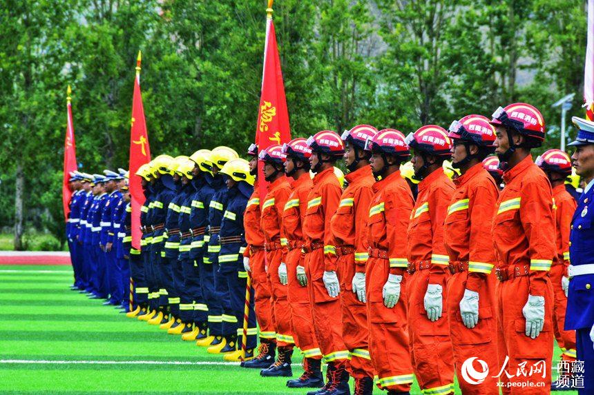 誓師大會(huì)現(xiàn)場。人民網(wǎng) 李海霞 攝