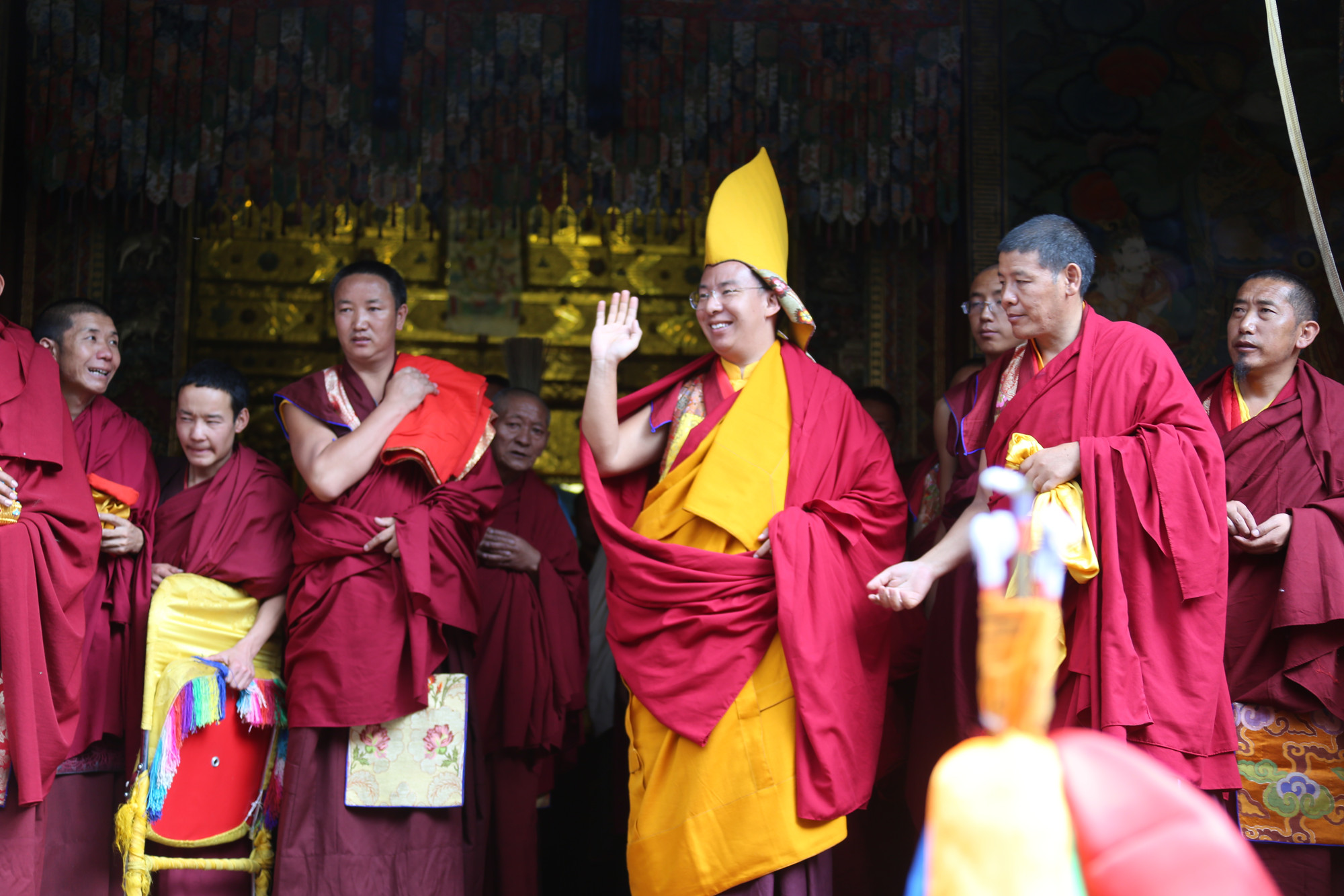 班禪在扎什倫布寺。攝影：王淑 (4).JPG