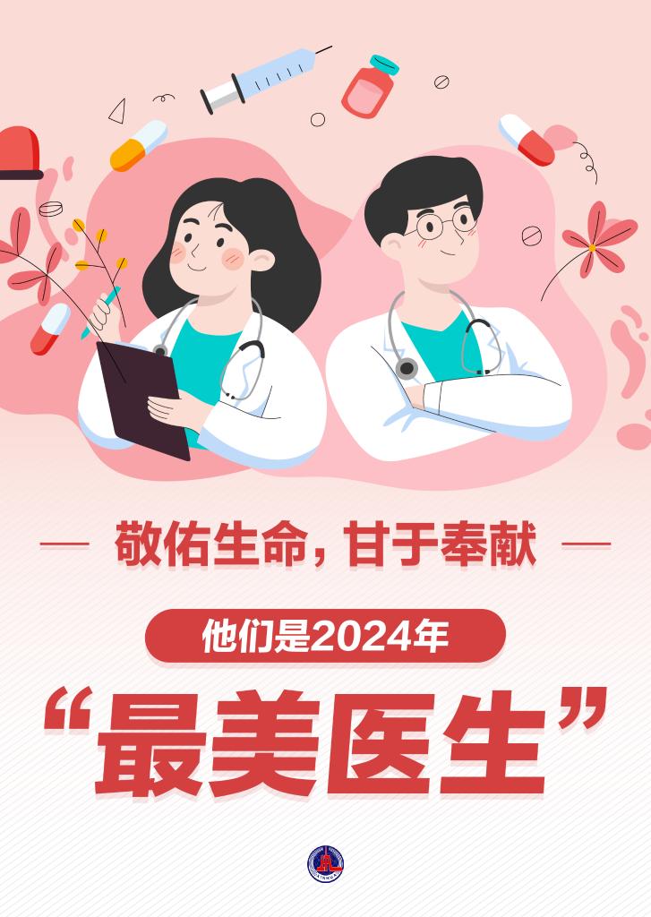 新華鮮報(bào)|致敬“白衣戰(zhàn)士”！2024年“最美醫(yī)生”發(fā)布